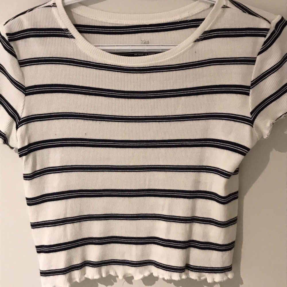 Crop top striped
